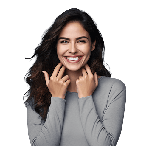 Female patient booking smile designing dentist Mumbai consultation